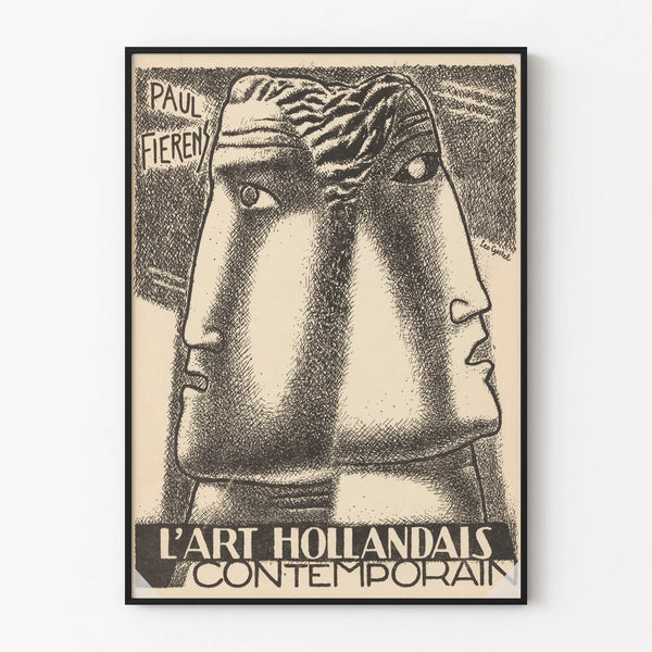reproductieprent-boekomslag-lart-hollandais-contemporain-van-paul-fierens
