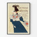 Vintage juliste La Revue Blanche seinäkoristukseen