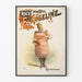 Vintage Juliste Rices Kaunis Evangeline - Retro Seinän Koriste