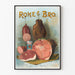 Vintage juliste Rohe & Bro. Charcuterie Fine