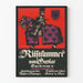 Goslarin Rüstkammer-näyttelyn vintagejuliste