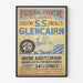 Vintage-teatterin juliste Glencairn Eugène S.S. O'Neilliltä