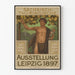 Vintage Juliste Sächsisch-Thüringische Industrie- und Gewerbeausstellung 1897