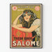 Vintage Salomé juliste Theda Baran kanssa