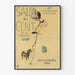 Salon des Cent 1896 juliste seinäkoristeeksi vintage