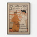 Salon des Cent - Kokonaisnäyttelyn juliste helmikuu 1896