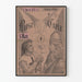 Vintage juliste Salon Rose Croix 1894 seinäkoriste