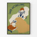 Vintage hiekkamuottijuliste - Lasten seinäkoristelu Artem Legrand