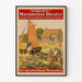 Vintage juliste Marionetteista Schichtl'n perheteatterista