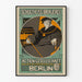 Vintage Schultheiss Brauerei Berlin -juliste seinäkoristukseen