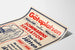 Suomenkielinen vintagejuliste suuresta näyttelystä Väinö Myllyrinne