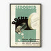 Vintage Juliste Pilule SEDOR MID - Retro Seinän Koriste