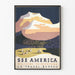 Vintage Juliste Näe Amerikka Tervetuloa Montanaan