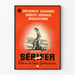 Vintage Juliste Sérifer Verenvuototautien