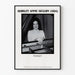Vintage Shirley Anne Seguin Yhdysvaltalainen pianisti -juliste