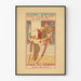 Vintage juliste Ferdinand Heigl:n Das Colibat -teoksesta