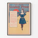 Vintage Philadelphia Sunnuntai Lehti 1895 - Retroseinän koristelu Juliste