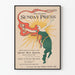 Vintage Philadelphia Sunnuntai Lehti 1896 juliste