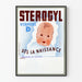 Vintagejuliste STEROGYL D-vitamiini vauvalle