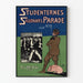 Vintage juliste Opiskelijoiden Skudaars-paraatin 1912 - Retro-seinäkäsittely