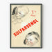 Vintage Sulfarsénol juliste - Retro seinäkoristelu