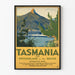 Vintagejuliste Tasmaniasta - Etelämantereen Sveitsi
