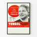 Vintage mainosjuliste Tensol seinäkoristukseen