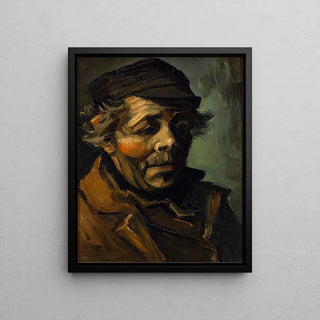 Reproduction tableau | Tête de paysan - Vincent Van Gogh | Poster - Toile - Aluminium