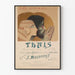 J. Massenet'n Thaïs-oopperan vintage juliste