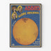 Vintage Juliste The Abbins Globe Infernal Moto Monet & Coyon