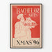 Vintage Juliste The Bachelor of Arts Xmas '96