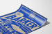 Vintage teatterijuliste The Barker - Retroseinustarakenne