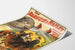 Vintage Juliste The Barnum & Bailey kanssa Charles-1-sarvikuonon kanssa