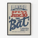 Vintage teatterijuliste Mason - The Bat