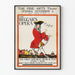 Klassinen juliste The Beggar's Opera - Vintage-teatterin seinäkoristelu