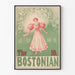 Vintagejuliste The Bostonian - Retroseinustarakenne kesäkuu