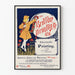 Vintage Juliste The Britton Printing Co. - Retroseinustakaluste