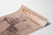 Vintagejuliste The Century For September - Retroseinustarakenne