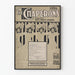 Vintage juliste The Chaperons musiikkinäytelmä koristeellinen