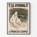Vintage juliste Le Coupable Steinlenilta Le Journalille