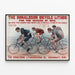 Vintage juliste The Donaldson Bicycle Lithos 1896 — kehystetty taideteos seinällä