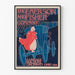 Vintage-autokoritehdas Emerson ja Fisher Cincinnati Ohio -juliste