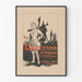 Vintage juliste Naisen kehitys H.W. McVickarilta