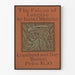 Vintagejuliste The Falcon of Langéac, teoksen Isabel Whiteleyn käsialaa