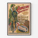 Vintage Juliste Näytös The Field of the Cloth of Gold Ringling Brothers