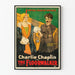Vintage Charlie Chaplin Juliste The Floorwalker