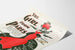 Vintage juliste The Girl from Paris punaisena ja mustana