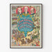 Vintage juliste Cirque Adam Forepaugh ja Sells Brothers