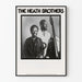 Vintage Juliste The Heath Brothers Jazz Juliste Mustavalkoinen