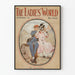 Vintagejuliste The Honeymoon - The Ladies' World lokakuu 1908
